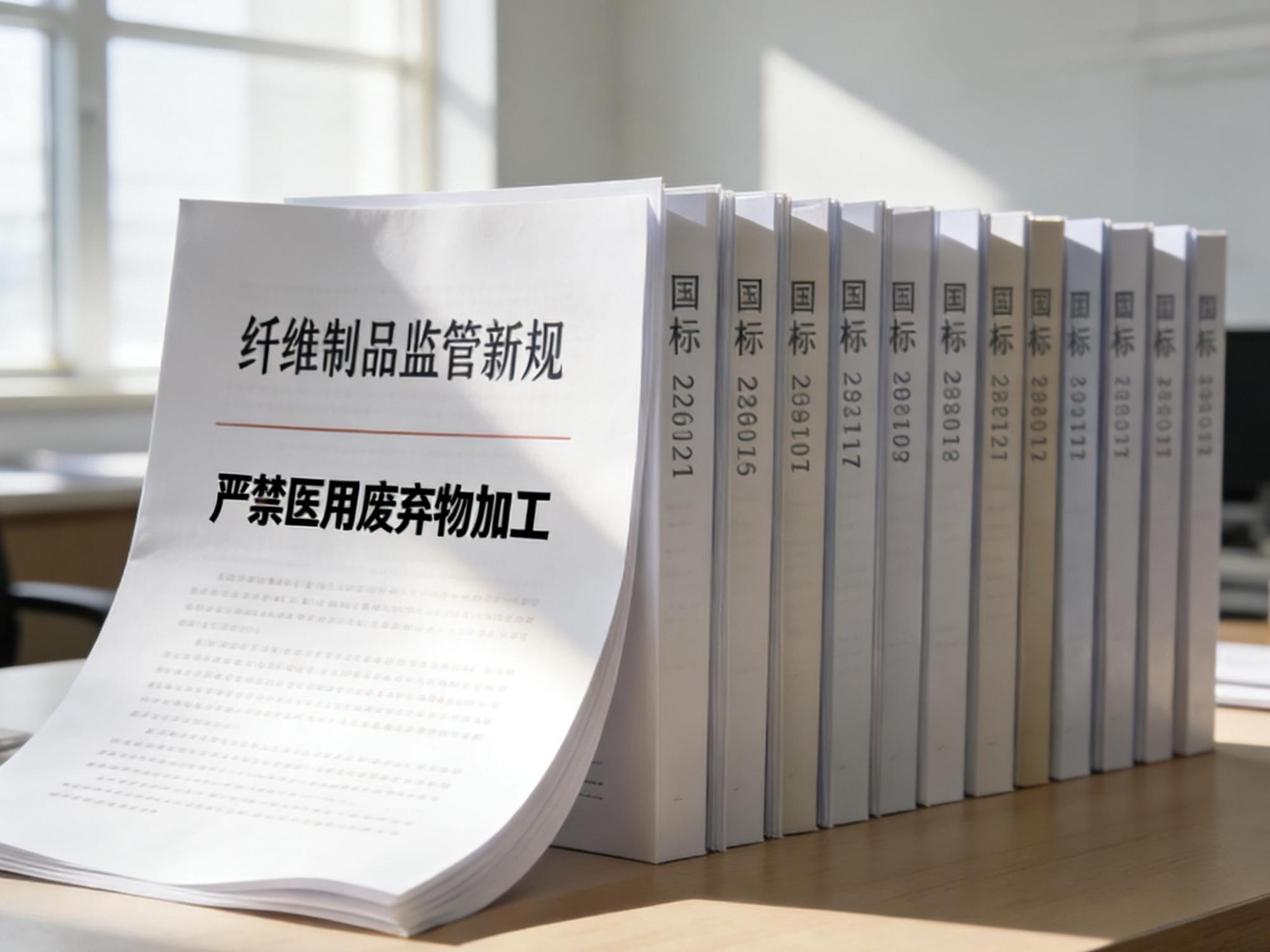 纤维制品监管全覆盖！新规严禁医用废弃物加工，14 项国标同步落地