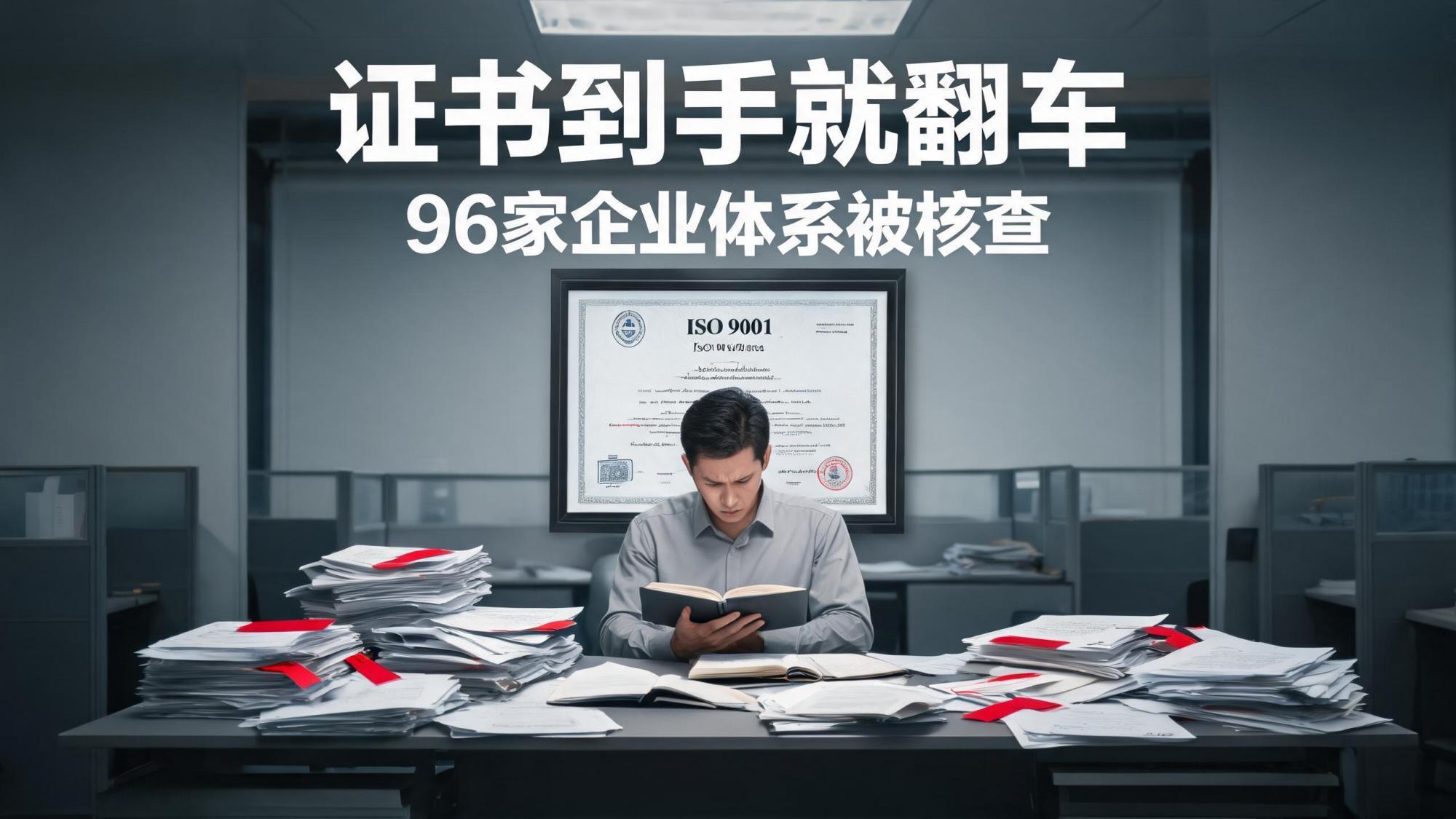企业质量管理体系核查结果通报：96家企业为何被点名